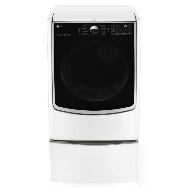 LG Appliances DLEX5000W 7.4 Cu. Ft. Electric Steam Dryer with